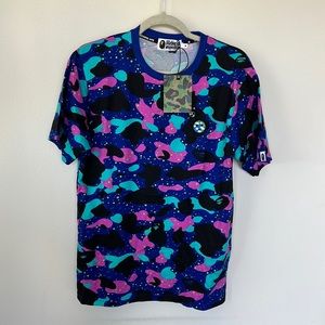 BAPE X Kid Cudi Camo Tee in Medium. Brand New with Tags.
